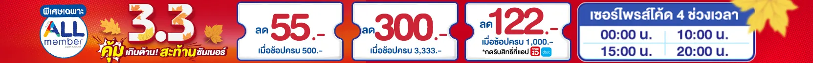 3.3 ลดสนั่น รับซัมเมอร์