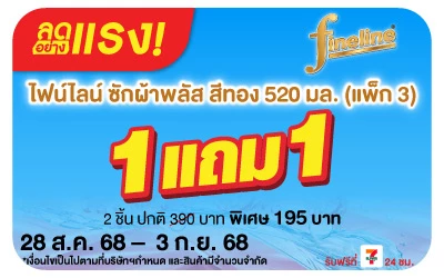 Beside-ลดอย่างแรง ไฟน์ไลน์ พลัส ผลิตภัณฑ์ซักผ้าชนิดน้ำ สีทอง 520 มล
