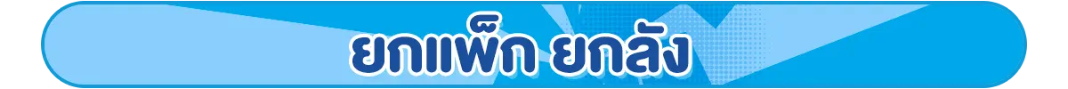 คุ้มยกแพ็ก ถูกยกลัง